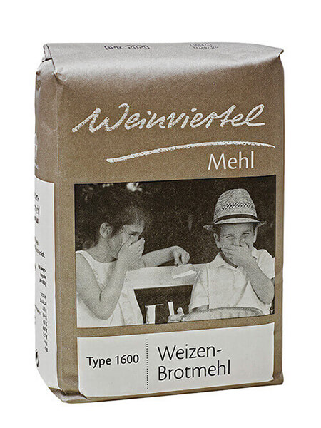 Weinviertelmehl Weizenbrotmehl 1600