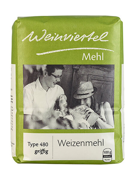 Weinviertelmehl Weizenmehl griffig Type 480